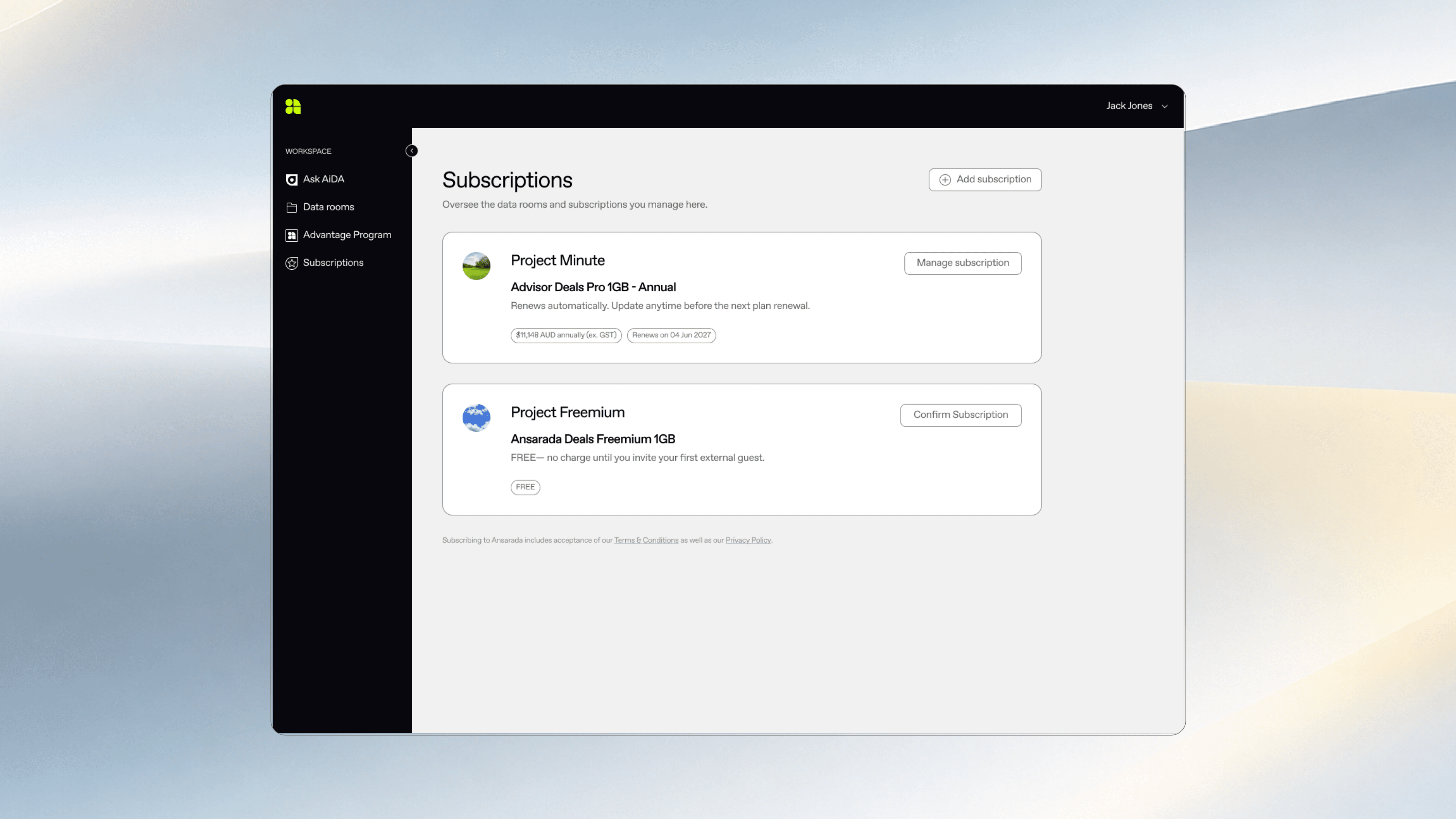 Manage eligible subscription changes with more control