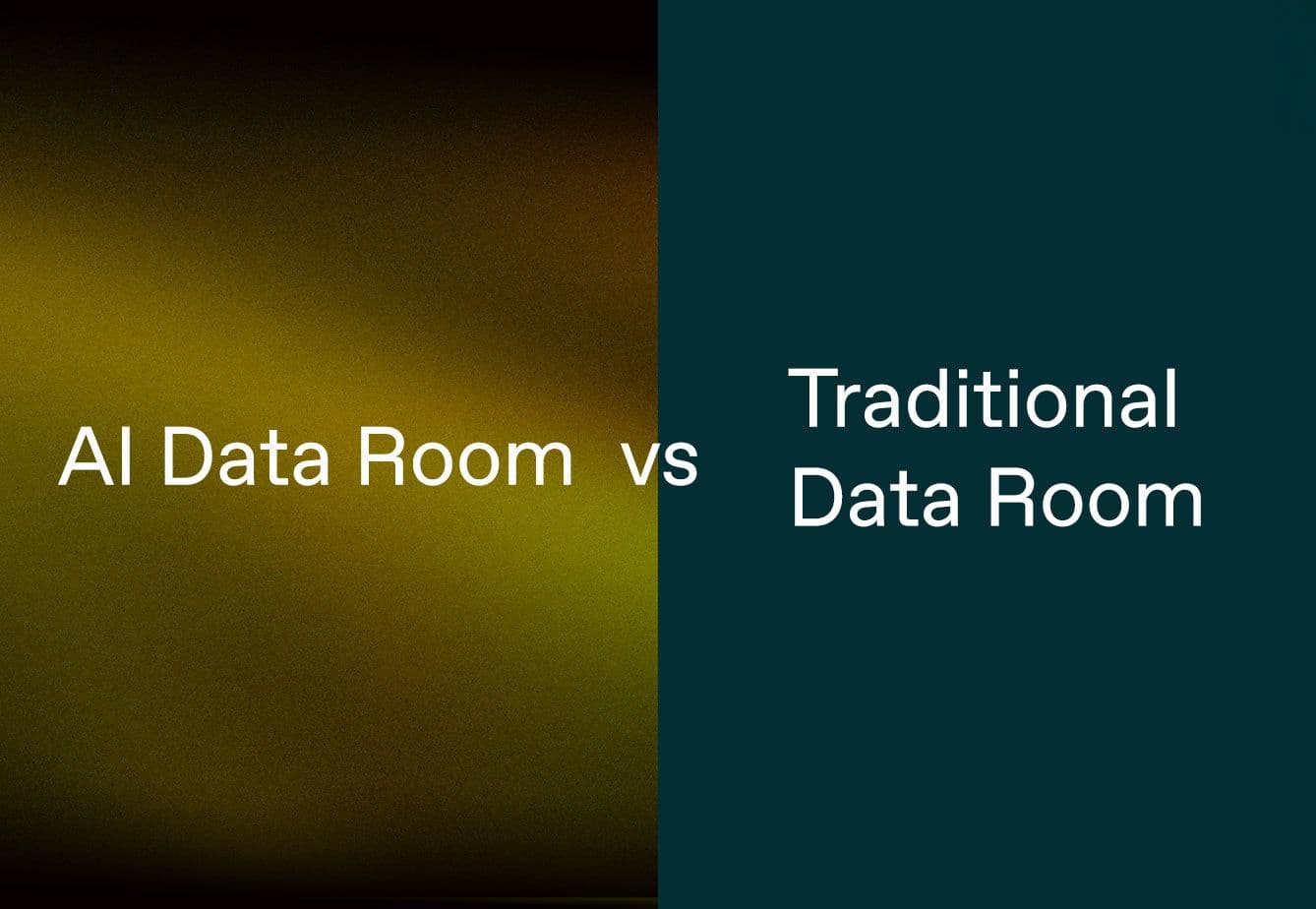 AI Data Room vs Traditional Data Room: What's the Difference in 2026?