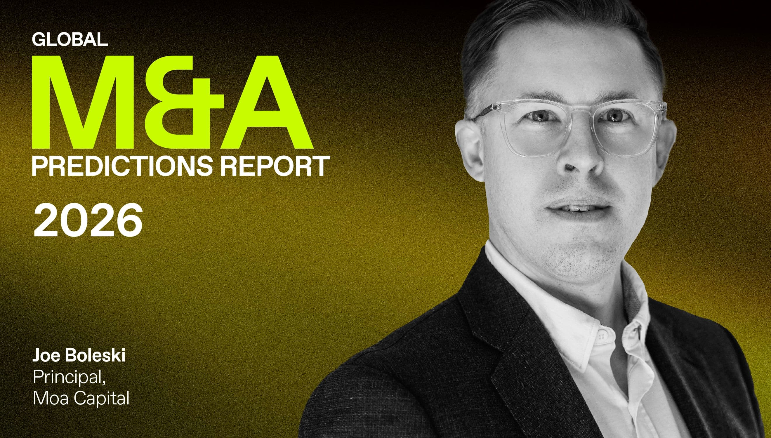 Joe Boleski, Moa Capital: AI is the new due diligence filter