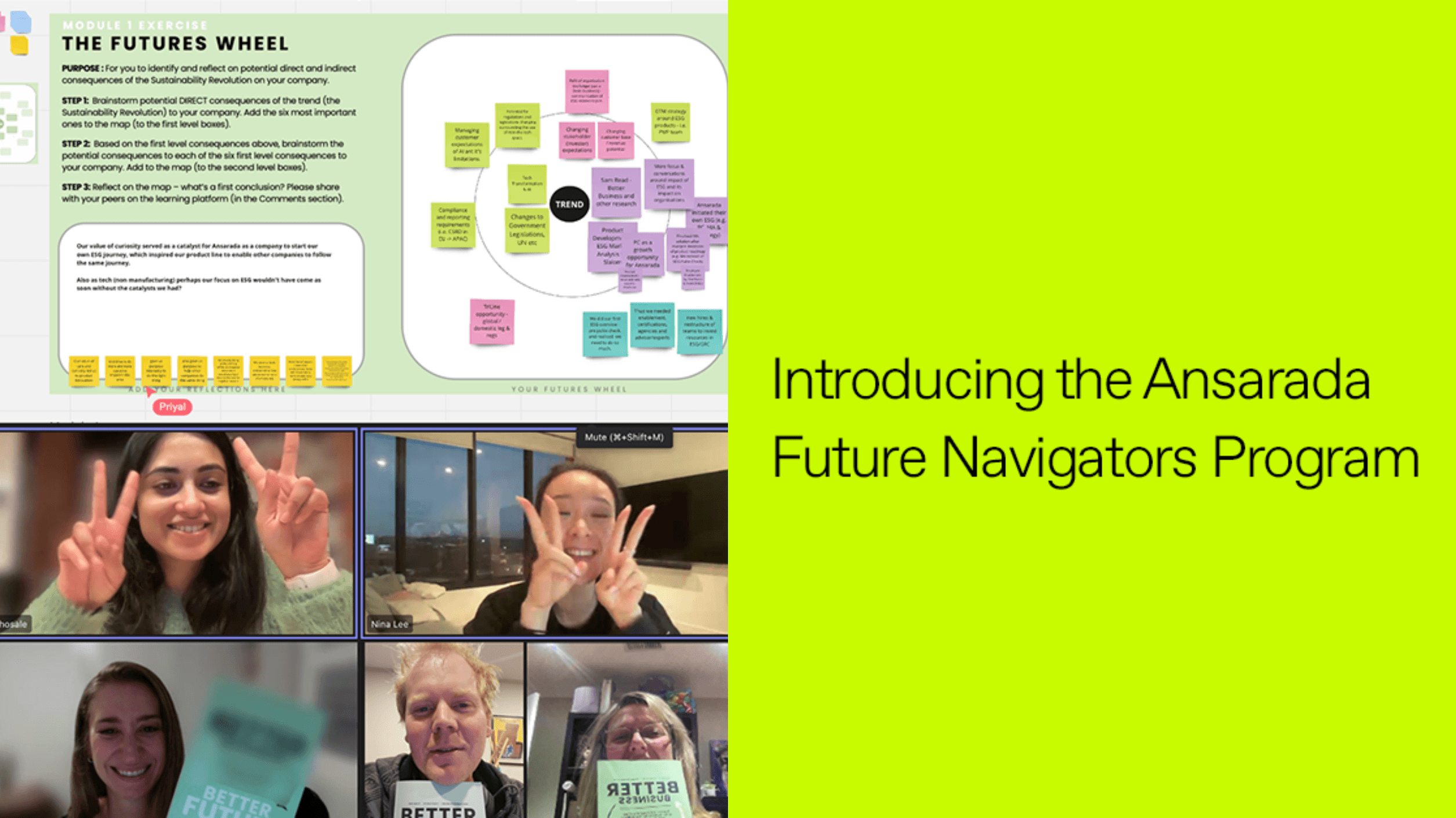 Introducing the Ansarada Future Navigators Program: empowering sustainable business leadership