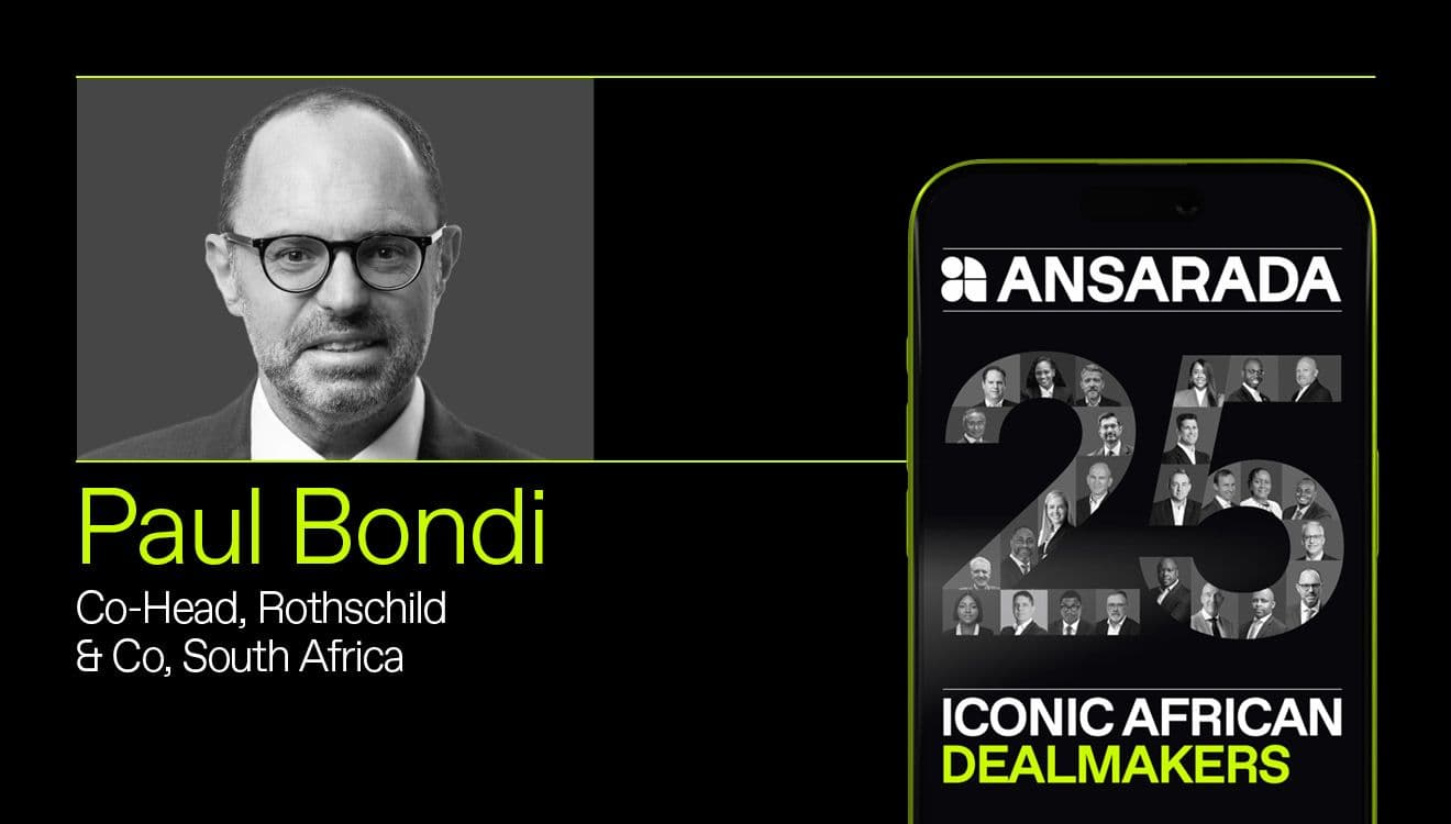 Rothschild & Co’s Paul Bondi: Navigating stakeholder complexity in African M&A