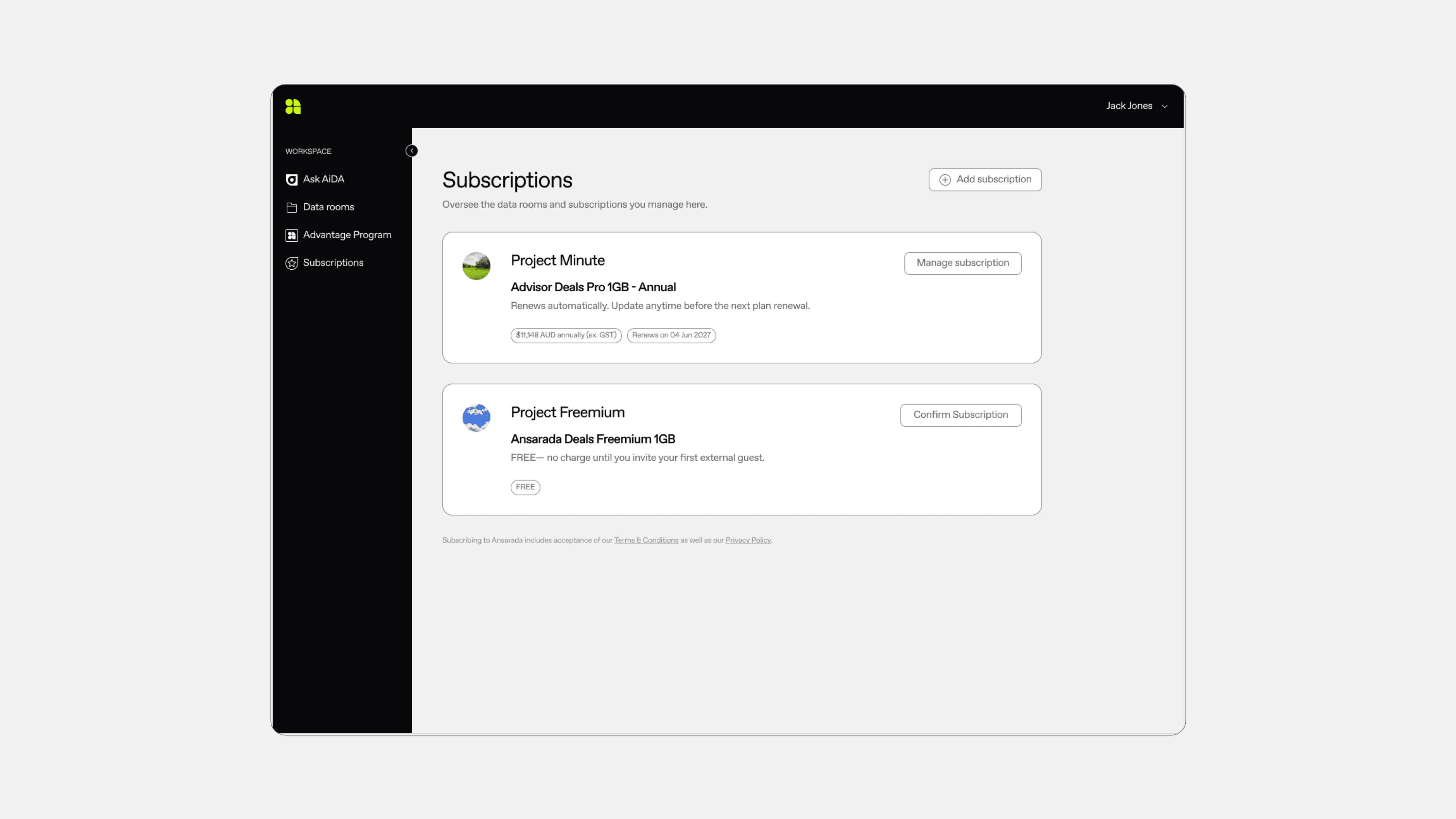 Manage eligible subscription changes with more control