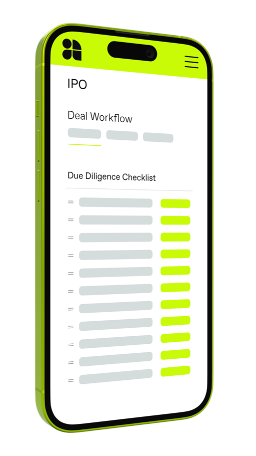 Digitize your IPO checklist