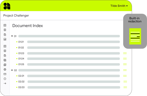 Document index