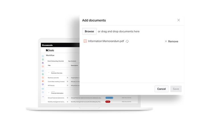 attach documents in Workflow