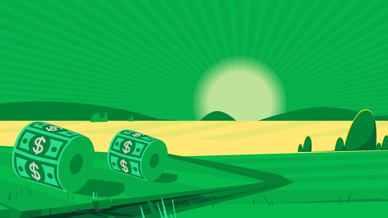 Turning hay into money